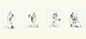 Line Eskestad, etchings, motifs w/ dancing couple (cd)