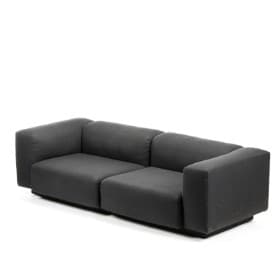 Jasper Morrison for Vitra. To-pers. sofa, model 'Soft'