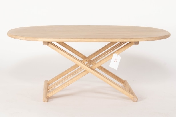 536. Haslev Furniture Factory. Coffee table model Safari made of oak