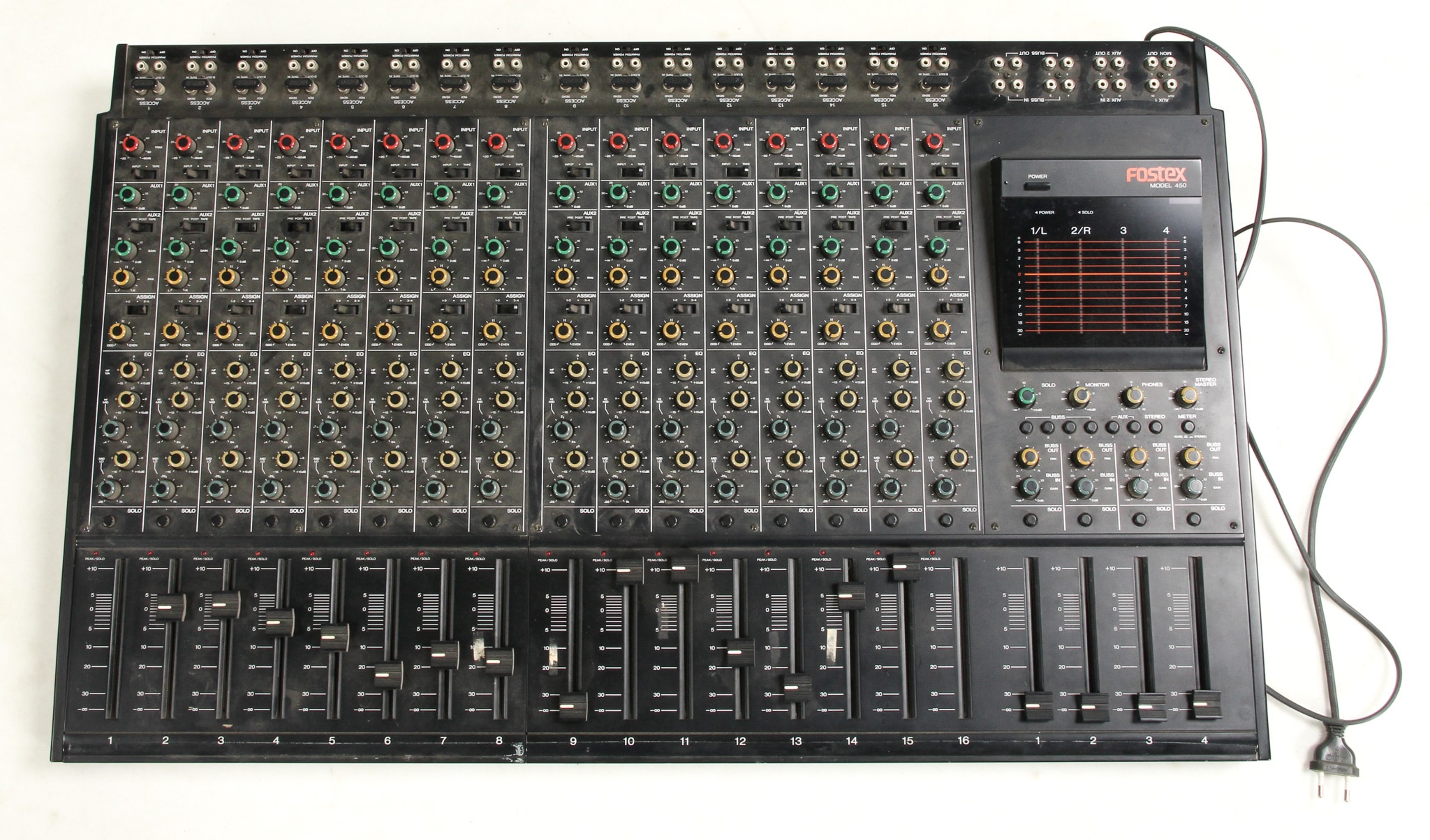 Fostex 16 Channel Recording Mixer, model 450 | Lauritz.com