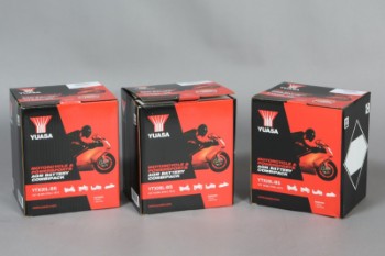 Batterier, 3 stk. YTX201-BS, 12 volt batterier til motorcykel (3)
