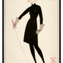 Dansk Plakat Kunst. Fægtersken (1919)