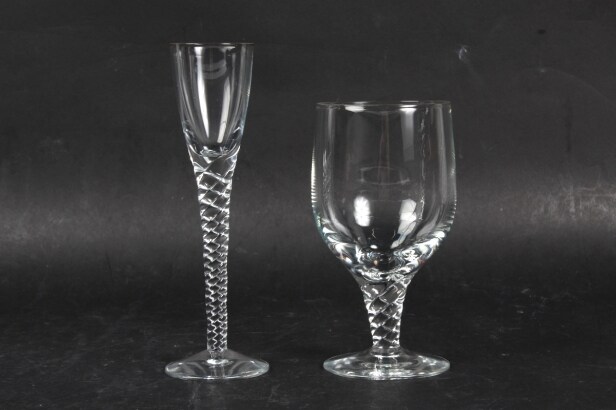 Holmegaard. Amager glas, model Twist (15) 