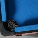 Multi-spillebord med stel i hård plast, 9 spil bla.bordfodbold bordtennis, bordhockey..,