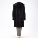 Ole B. Christensen: Brown mink coat, approx. str. 44