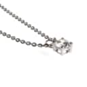 Diamanthalskæde af 14 kt. hvidguld, 0,55 ct. (Lab fremstillet)* IGI certificeret