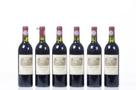 13 fl. red wines, among others Carruades de Lafite Rothschild et al. (13)