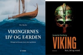 &#65279;'Vikingernes liv og færden' af Kim Hjardar og 'Viking' af Jeanette Varberg (2)