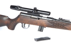 Mauser halvautomatisk riffel kal. 22LR