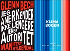 'Jeg anerkender ikke længere jeres autoritet - Manifest' af Glenn Bech og 'Klimabogen' af Greta Thunberg (2)