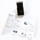 Halskæde med vedhæng af 18 kt. hvidguld med laboratorieskabt brillantsleben diamant, 2.06 ct.