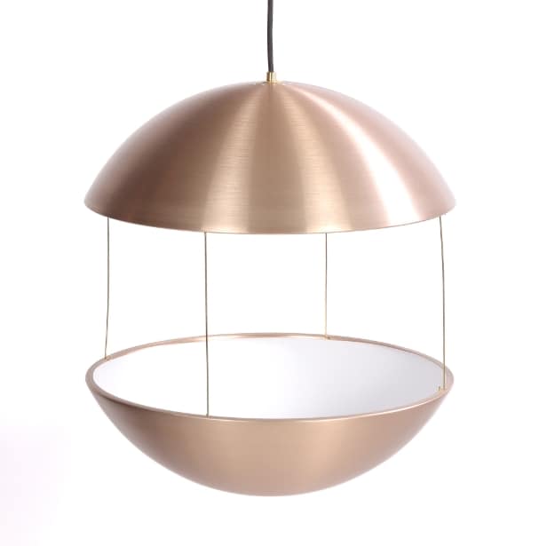 Poul Cadovius for DK3. Pendant, model Flower, 'Rose Gold', Special ...