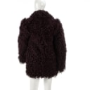 Jacket made of colored lambskin, size 36