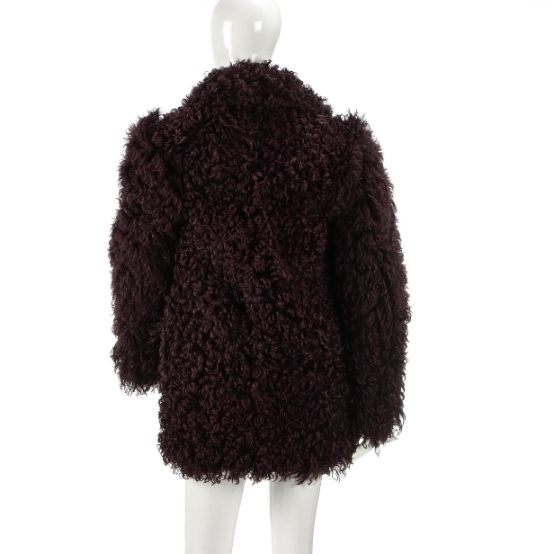 Jacket made of colored lambskin, size 36