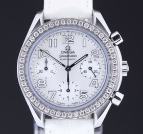 Omega Speedmaster Automatic ref. 3835.70.36 med diamanter