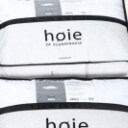En samling Bambus og fiber dyner og hovedpuder samt linned. (7)