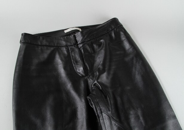 By Malene Birger. Lange sorte skindbukser