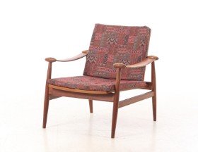 Finn Juhl. Teak armchair, model FD-133 - 'Spadestolen'