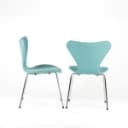 AUK - Arne Jacobsen. Six 'Seven' chairs, model 3107 (6)