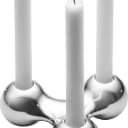 Arne Jacobsen. Lysestager af aluminium (3)
