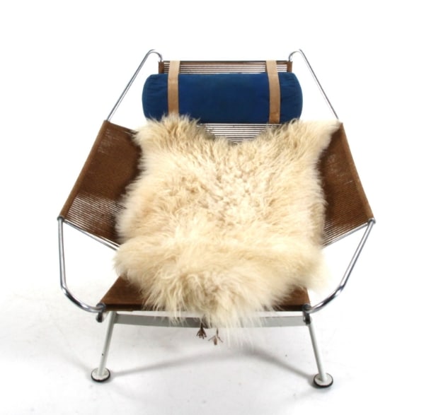 Hans J. Wegner. Flagline chair / Flag Halyard chair, Getama GE-225, 1960s
