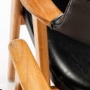 Erik Kirkegaard and others Two oak armchairs (2)