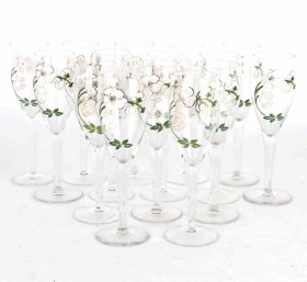 Perrier Jouët Belle epoque champagne glasses, 15 pcs