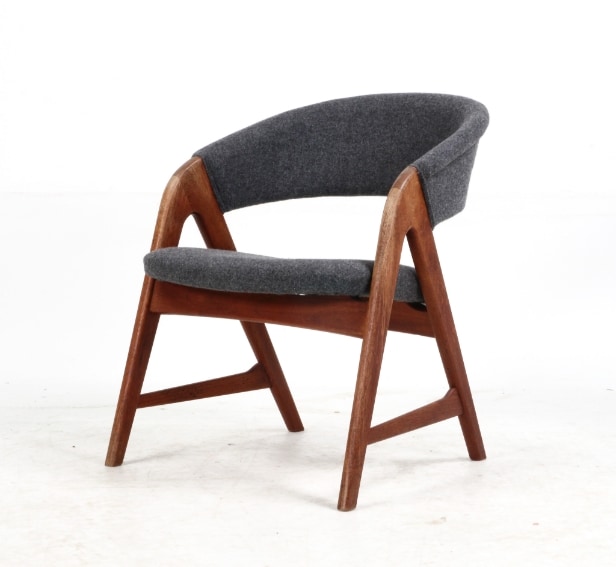 Arne Wahl Iversen. Lounge chair / armchair, model 289