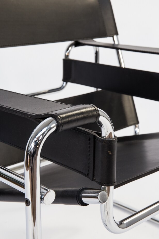 Marcel Breuer, stol Wassily model nr. B3