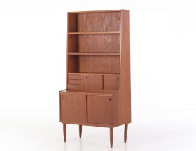 Teak bookcase, 1950s