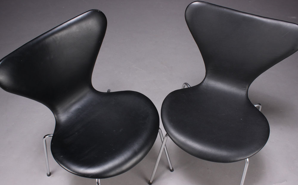 Håndfuld protestantiske Efternavn Arne Jacobsen. 7'er stole, defekte (2) | Lauritz.com