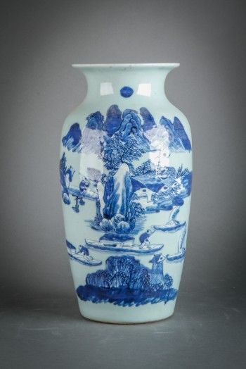 Kinesisk vase 1800 tallet
