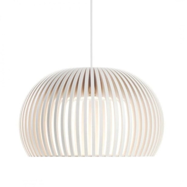 986. Seppo Koho for Secto Design. Pendant model Atto 5000, white