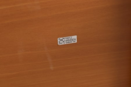 Børge Mogensen for Fritz Hansen. Sofabord / spillebord af bøgetræ