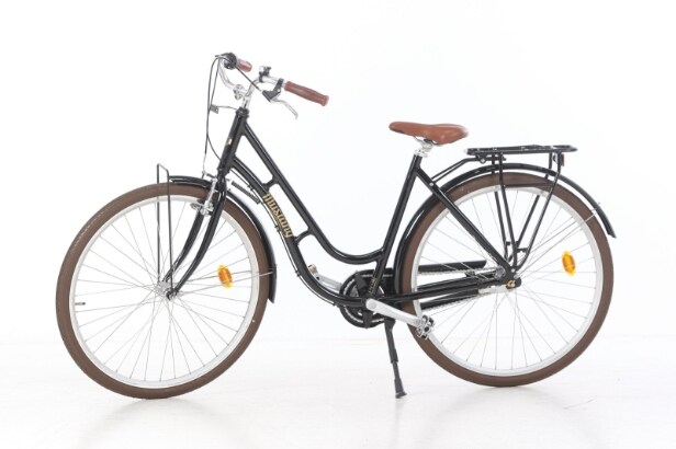 Mustang Augusta damecykel med 3 gear - Sort