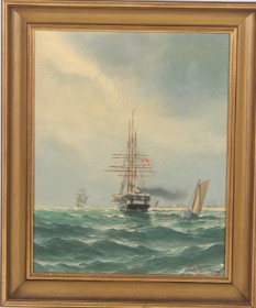 Vilhelm Bille Marinemotiv.