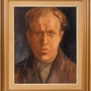 Unknown artist. Self-portrait. oil on canvas