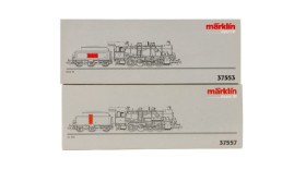 Märklin 37553+37557 Digital HO: Two steam locomotives Series 81 and Gr. 460 (2)