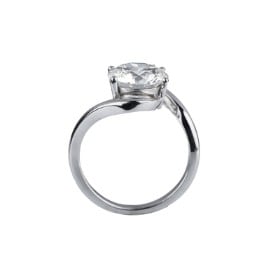 3,04 ct. brillant sleben solitære diamant ring (Lab. fremstillet)*. IGI certificeret