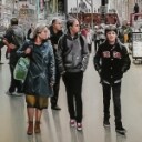 Ole Ziger, oliemaleri, 'Tourist on Times Square' Denne vare er sat til omsalg under nyt varenummer 4128707