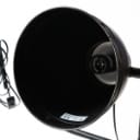 Four floor lamps in black lacquered metal. (4)