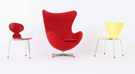 Arne Jacobsen 1:6 Design - miniature chairs (3)