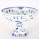 Royal Copenhagen: Musselmalet halvblonde opsats