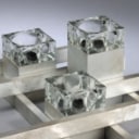Gaetano Sciolari. Et par væglamper fra 60'erne af glas og metal (2)