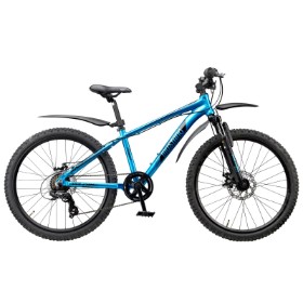 Mustang Vulcan TX330 Mountain bike with 7 gears - Azure blue