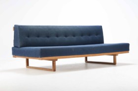 Børge Mogensen (1914-1972) for Fredericia Stolefabrik: Daybed af egetræ, model 4311, smal model