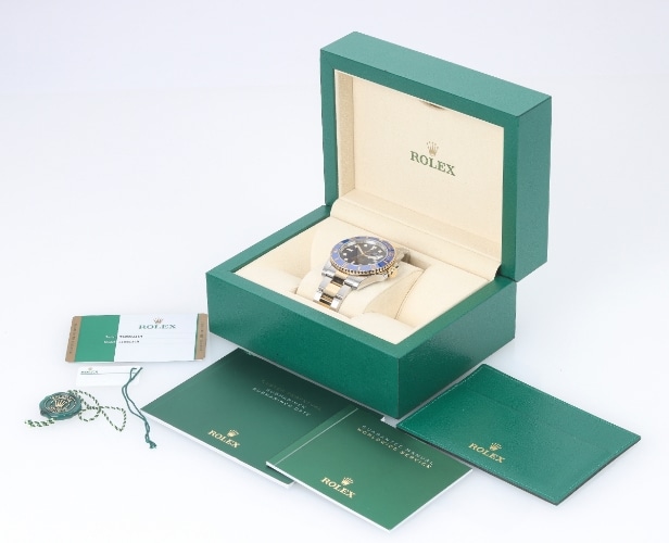 Rolex Oyster Perpetual Submariner in gold and steel, ref. 116613LB, vintage 2020