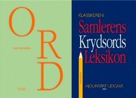 &#65279;'Samlerens krydsords leksikon' af Jan Pedersen-Halle og 'ORD - Encyklopædi' af Politikens Forlag (2)