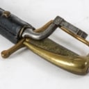 Rarely offered Hunter's deer trap with bayonet and scabbard