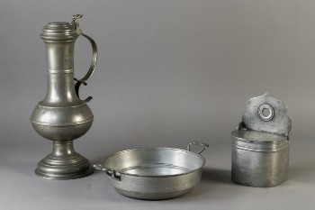 Saltkar, kande og skål i tin 1800-tallet (3)